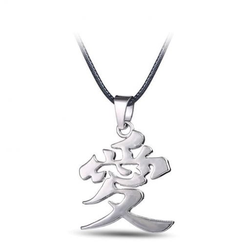 Naruto Necklace Gaara Love | Naruto Apparel