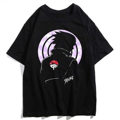 Naruto Streetwear Sasuke Uchiha Rinnegan Shirt | Naruto Apparel
